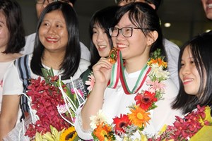 Nữ sinh Việt Nam đầu tiên đạt điểm cao nhất trong một kì thi Olympic quốc tế: “Em đăng kí tuyển thẳng vào Trường Đại học Khoa học Tự nhiên”