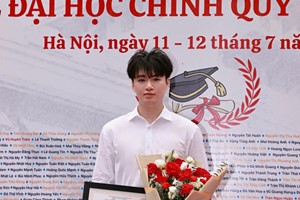 Chàng sinh viên bền bỉ với ước mơ trở thành nhà khoa học trong lĩnh vực Hóa học