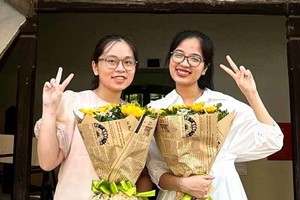 Đôi bạn thân tốt nghiệp thạc sĩ với 7 công bố quốc tế