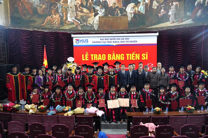 Các tân tiến sĩ Trường Đại học Khoa học Tự nhiên năm 2023 “sở hữu” số lượng bài báo quốc tế ISI/SCOPUS vượt trội